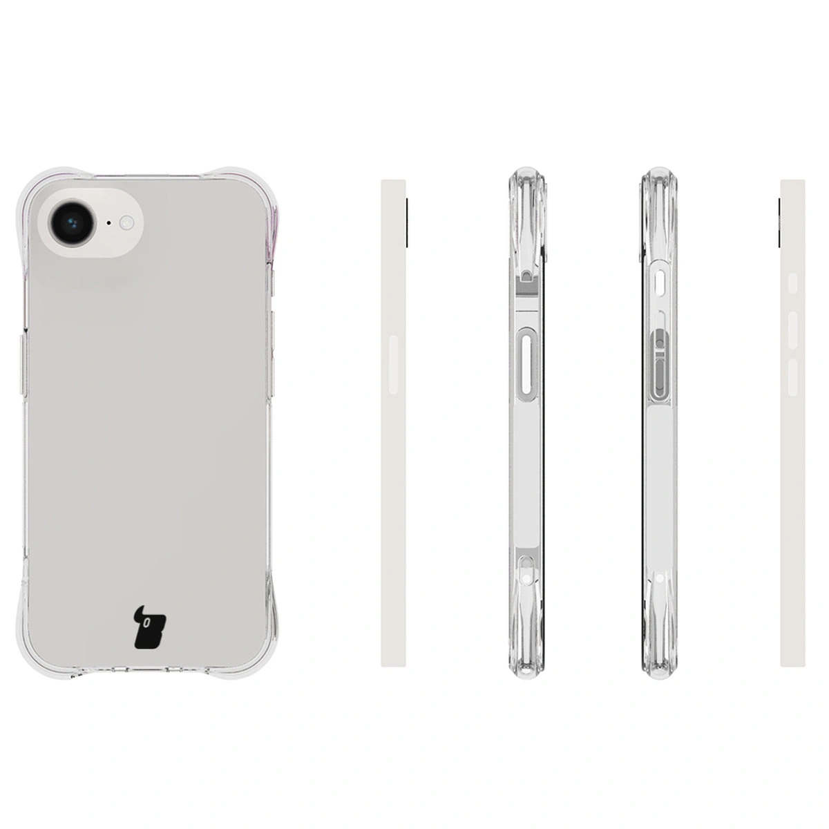 Przezroczyste plecki Case Salpa do iPhone 17e/16e